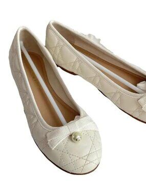DIOR Quilted Cannage Ballet Flat Women's Size 42